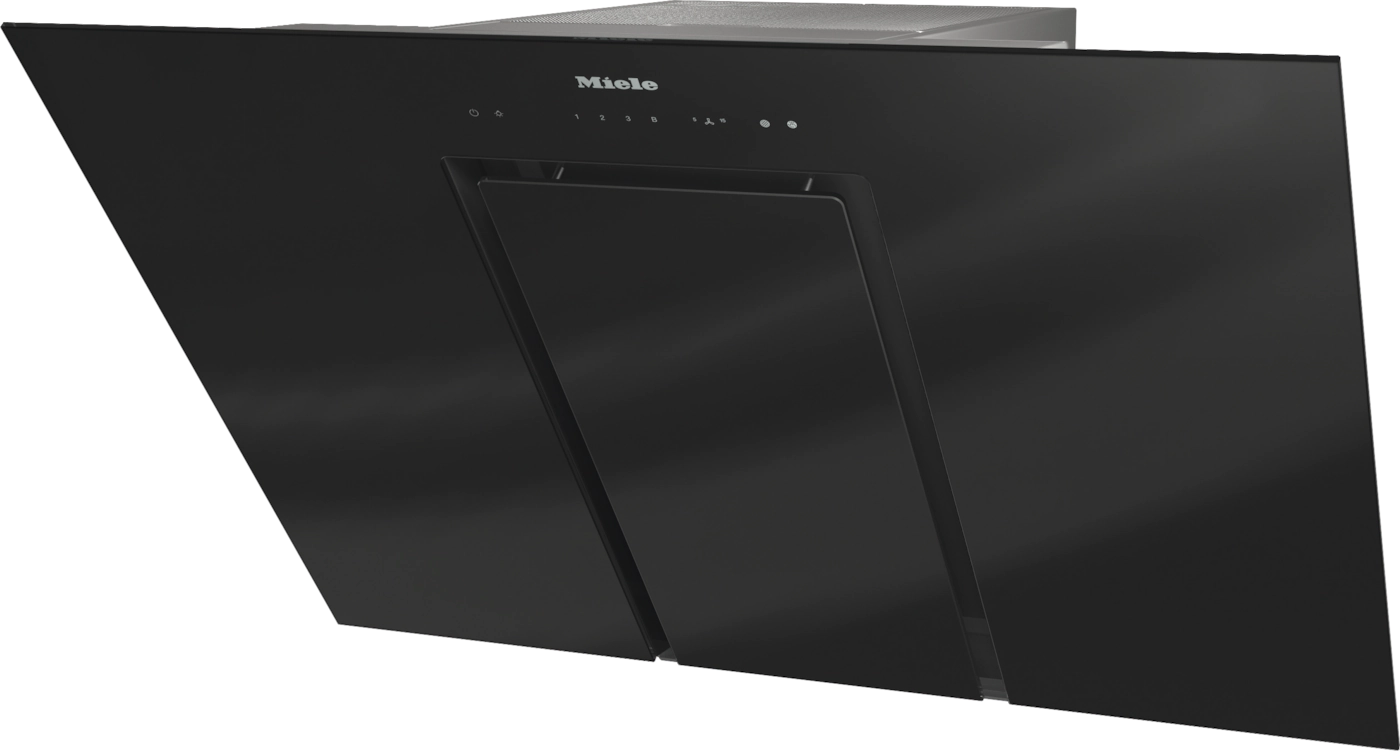 Miele Wall Cooker Hood - Pure Black