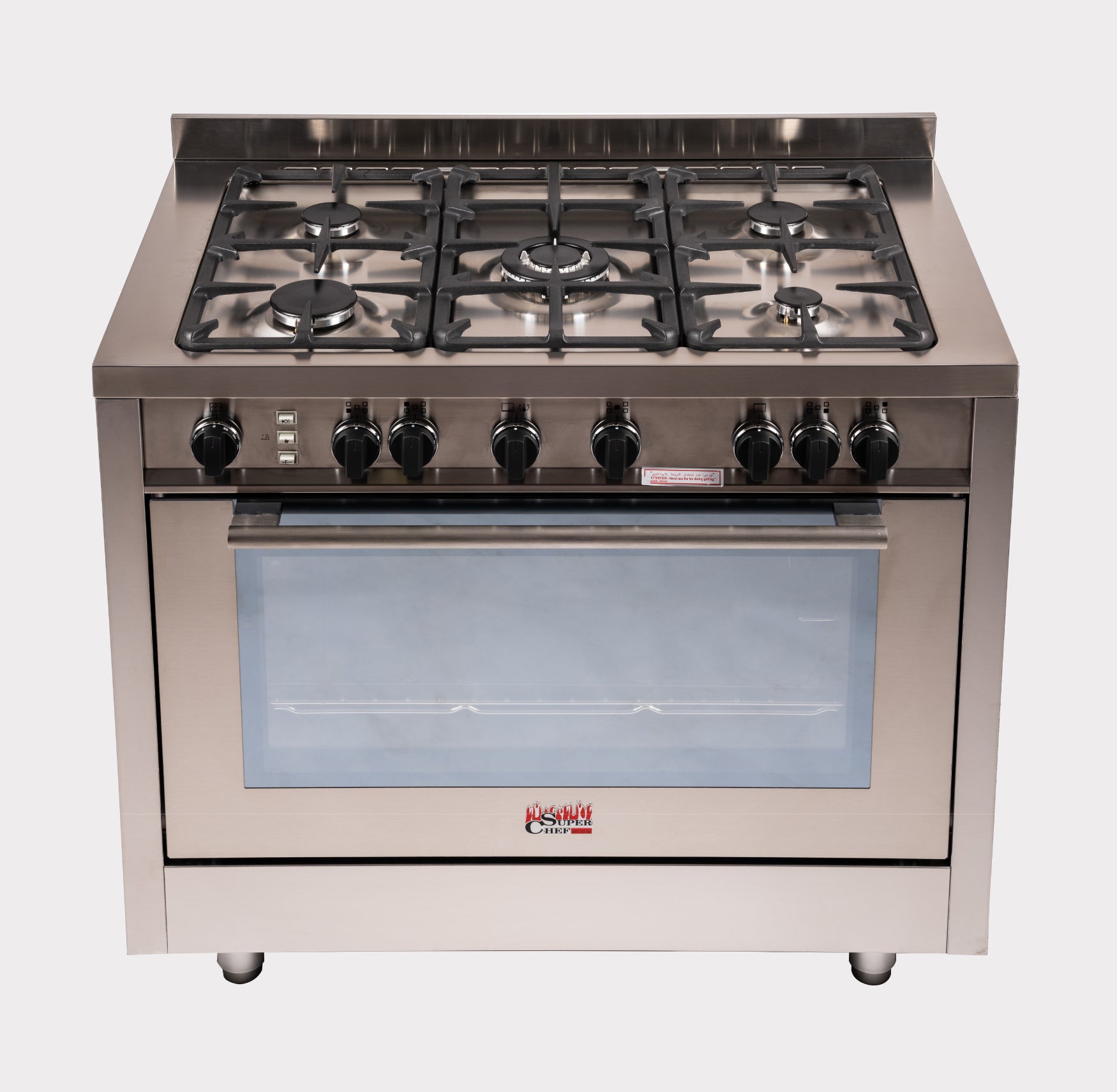 Superchef Heavy Duty Burners Full Gas Cooker