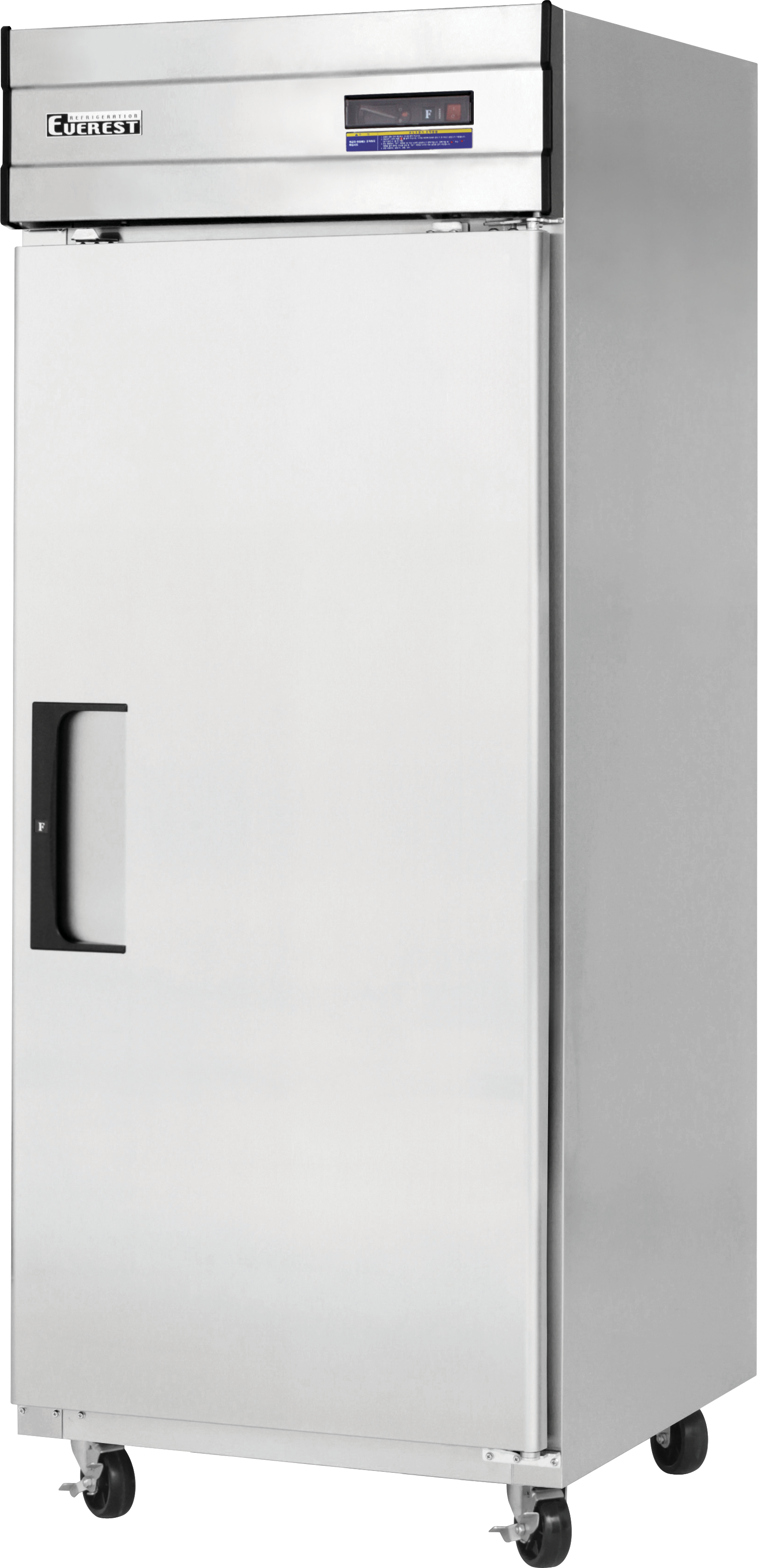 Everest Freezer One Door Stainless Steel