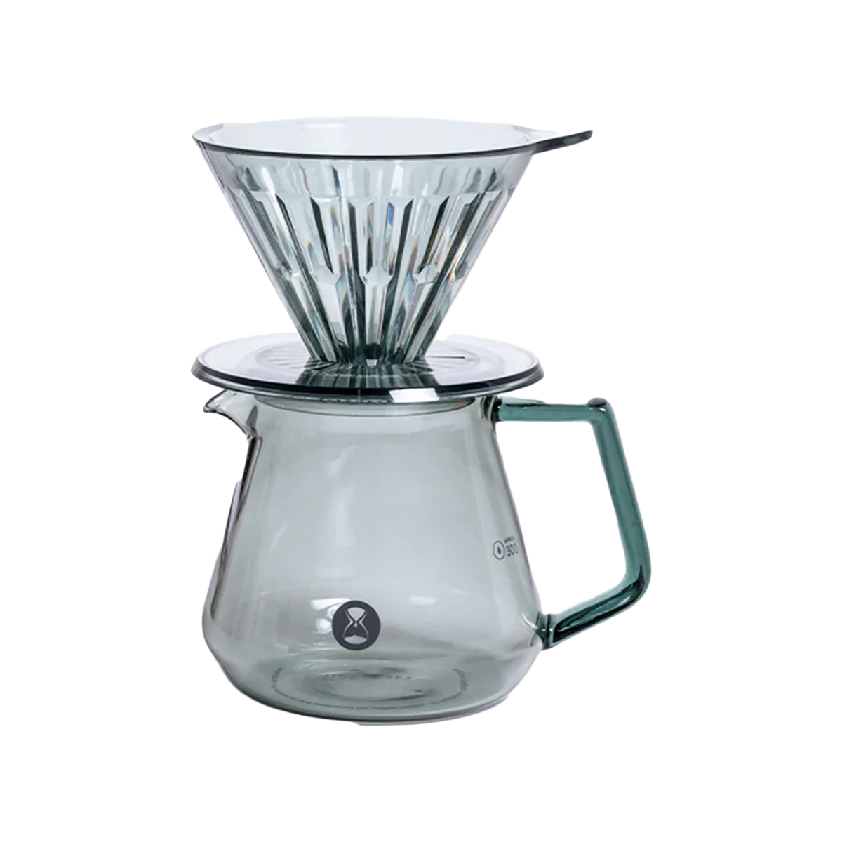 Timemore Crystal Eye Brewer Set PCTG Dripper 01 - Transparent Black