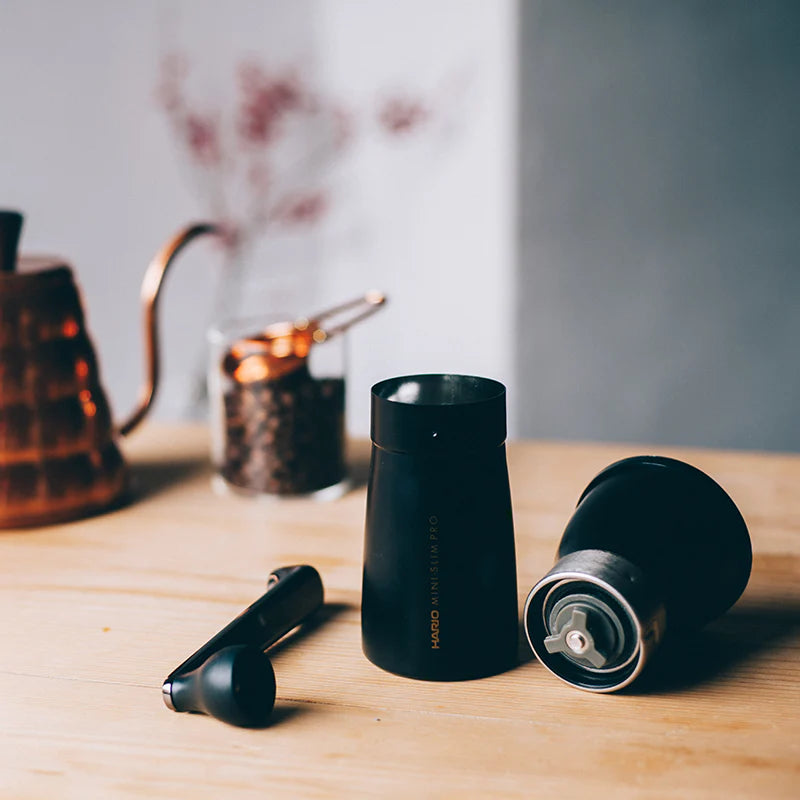 Hario Ceramic Coffee Mill Mini Slim Pro