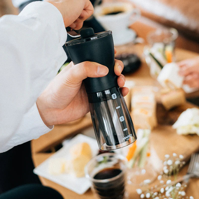 Hario Ceramic Coffee Mill Mini Slim+