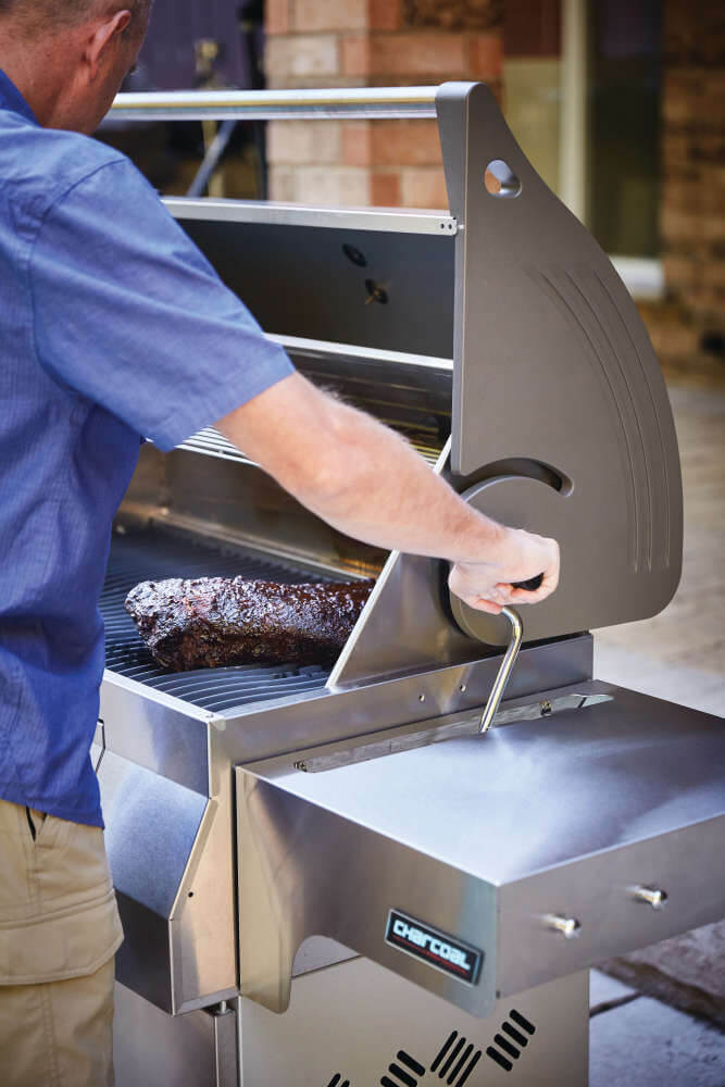 Napoleon Charcoal Pro Grill - Stainless Steel