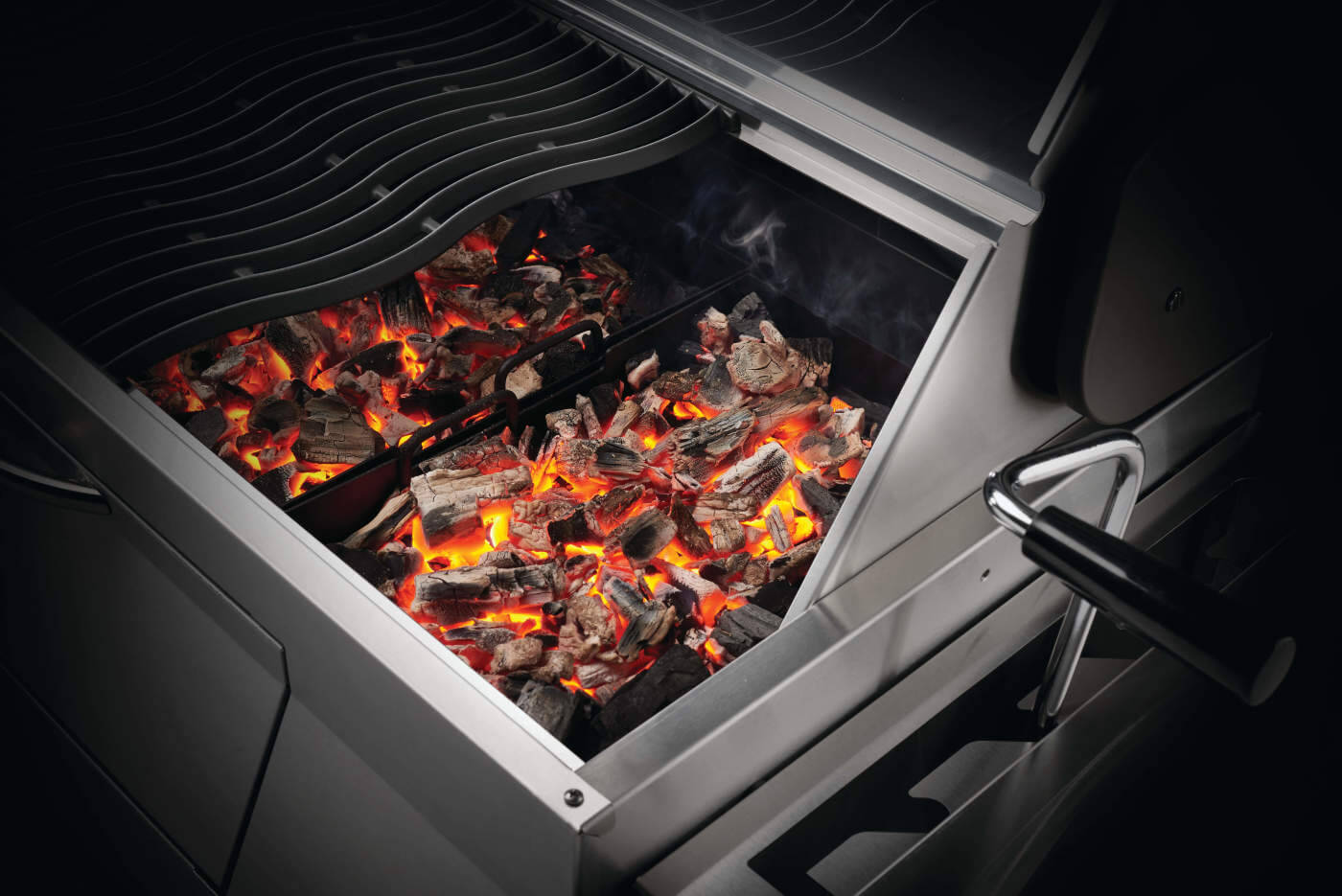 Napoleon Charcoal Pro Grill - Stainless Steel