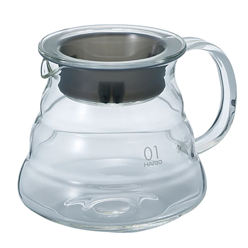 إبريق تقديم زجاجي من مجموعة V60 من هاريو