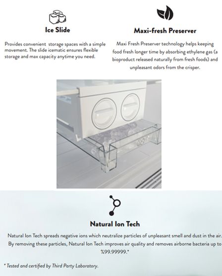 Superchef Refrigerator with Freezer (W/ INVERTER Technology)