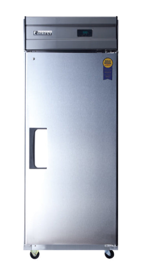 Everest Freezer One Door Stainless Steel