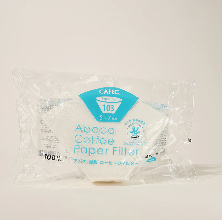 Cafec Abaca Paper Filter No. 4