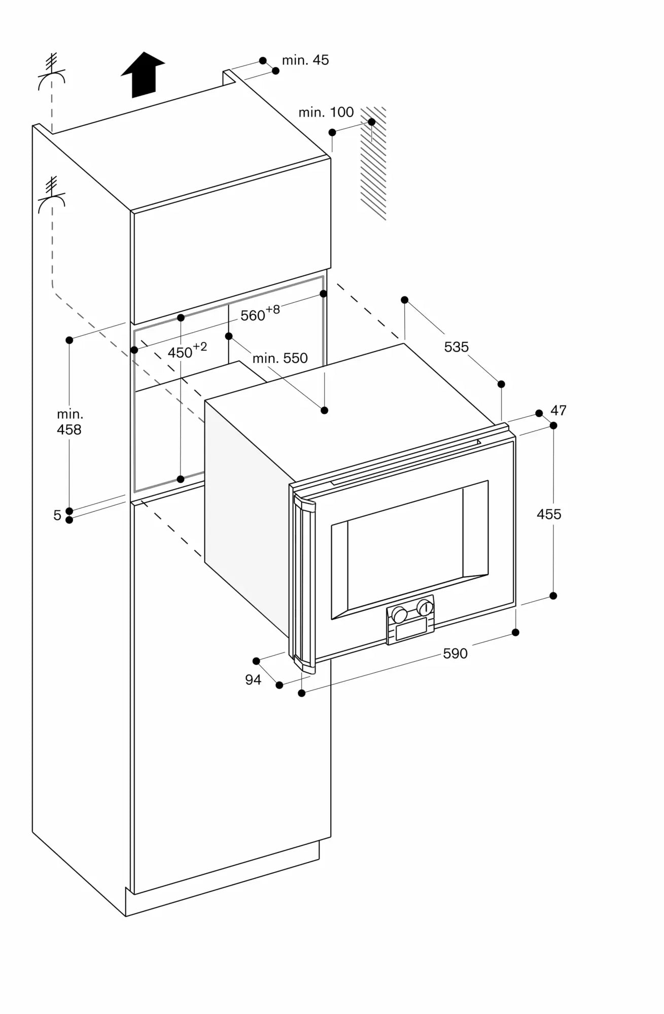 Gaggenau Combi Microwave Oven - 60 x 45 cm