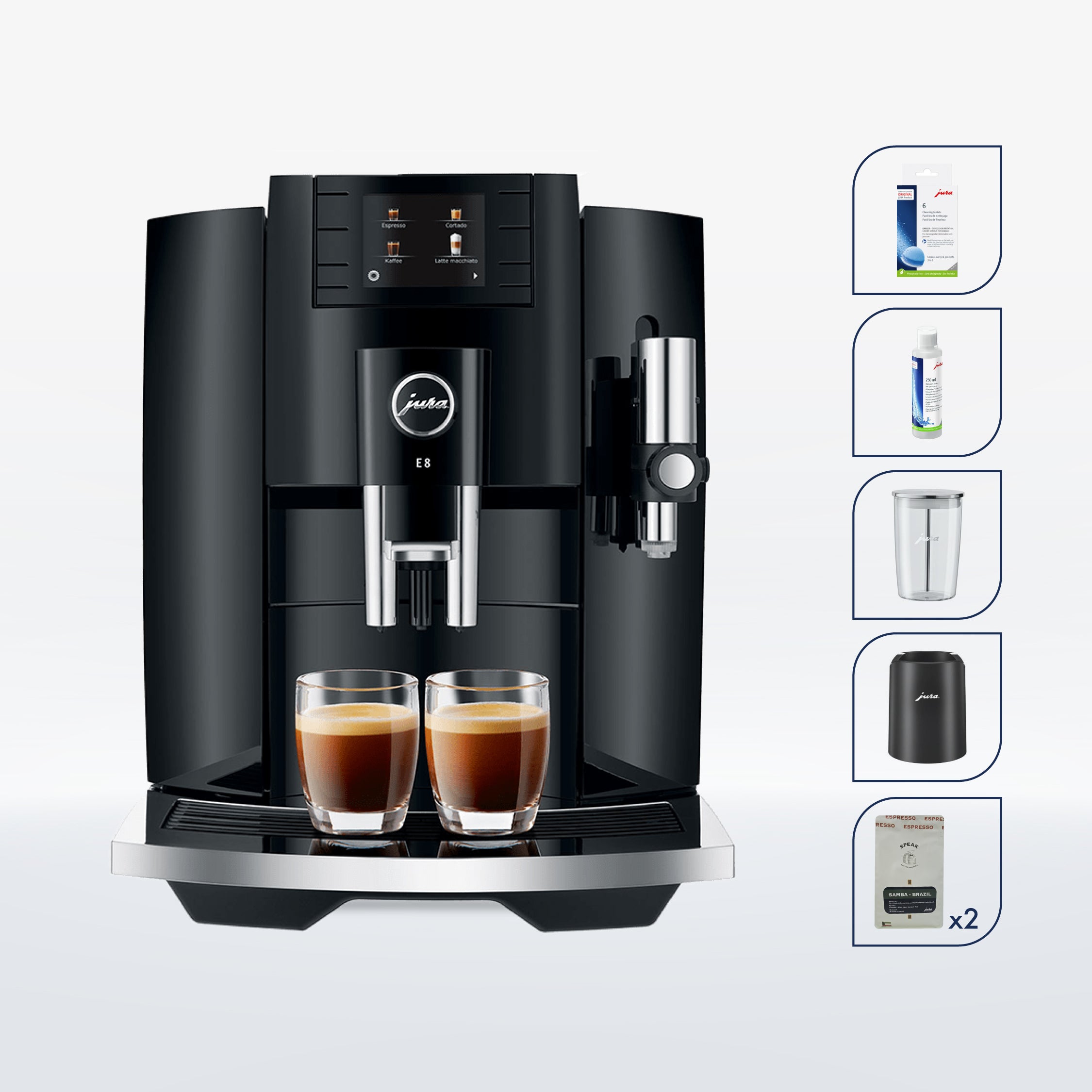 Jura E8 Package