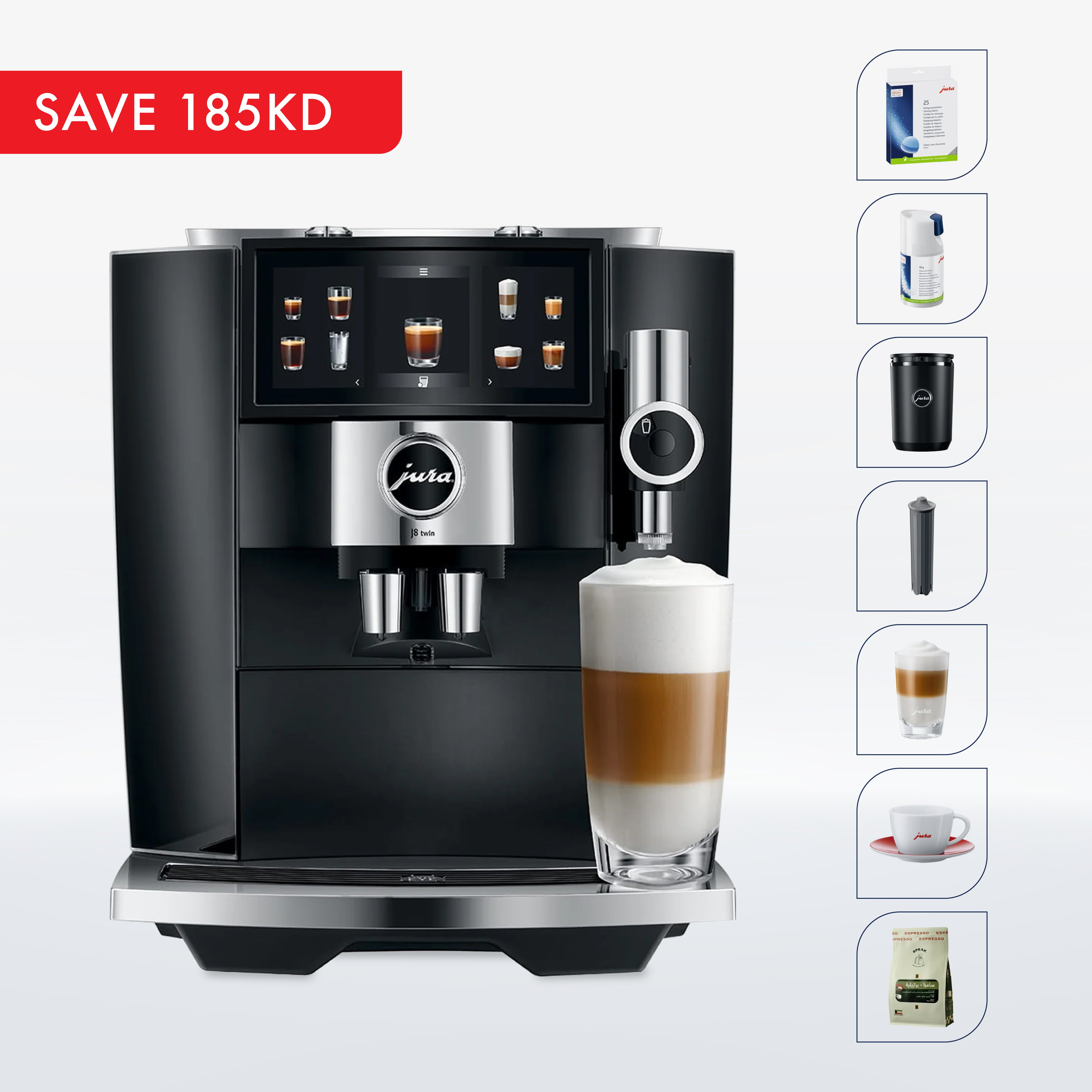 Jura J8 Twin Package