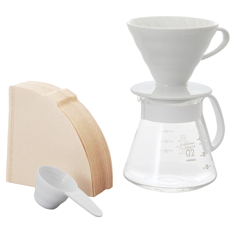 Hario V60 Ceramic Dripper Set 02