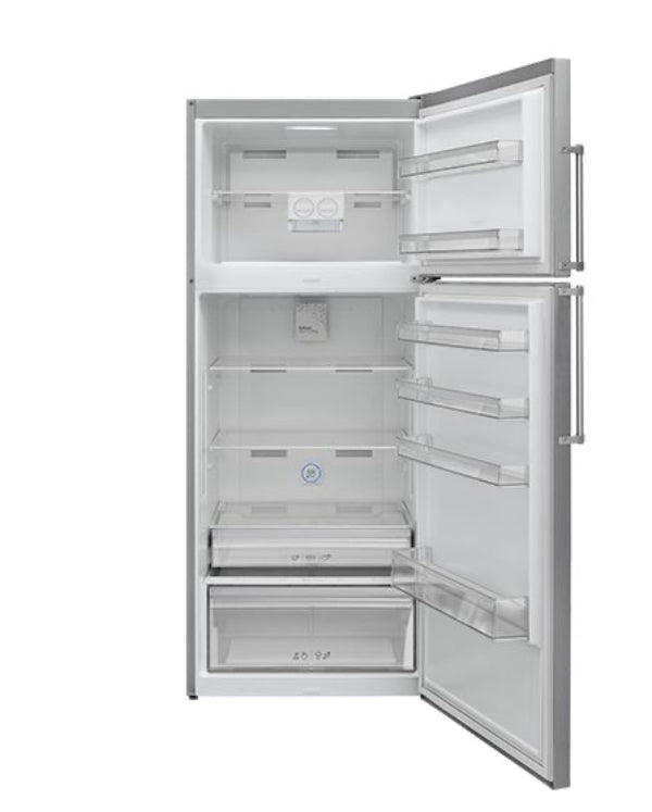 Superchef Refrigerator with Freezer & Inverter Technology (76×75×186cm)