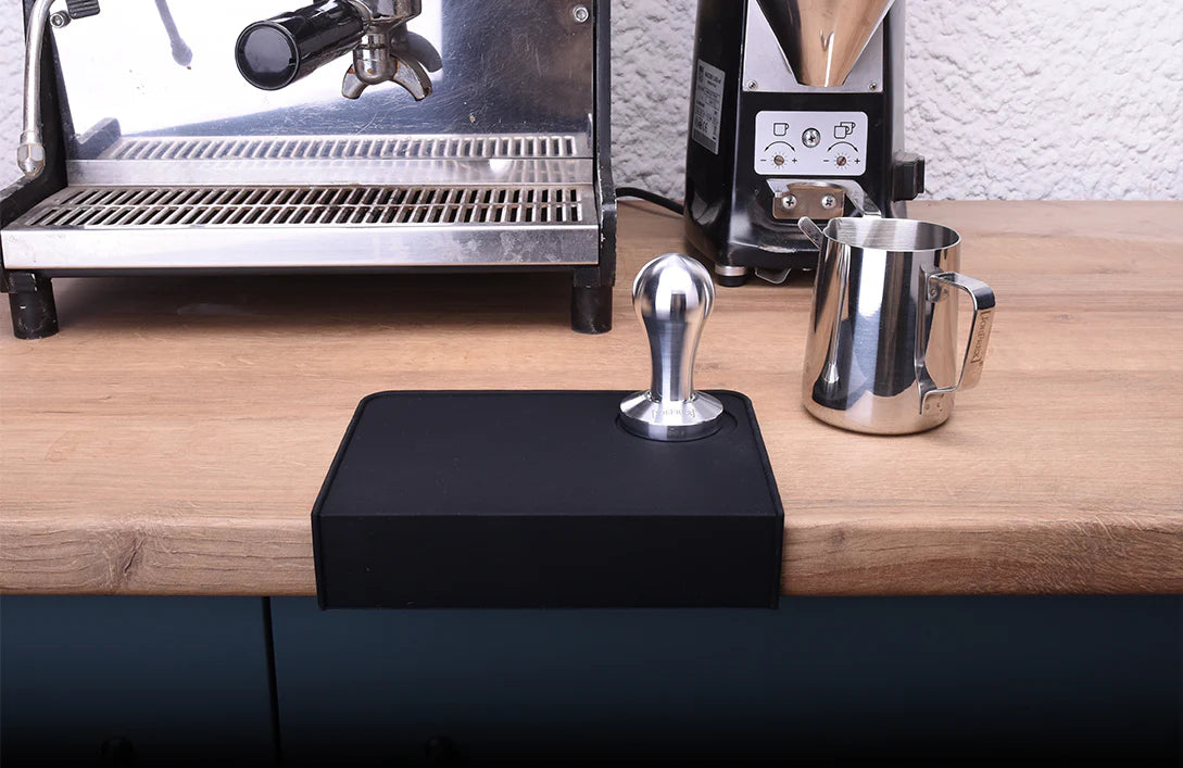 JoeFrex Espresso Corner Tamping